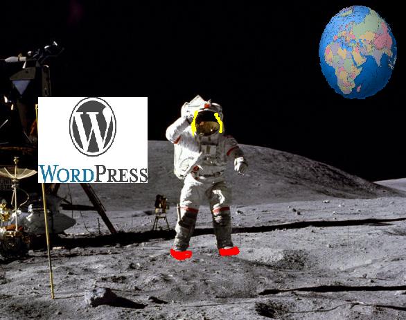 Blogging on the moon: still OK